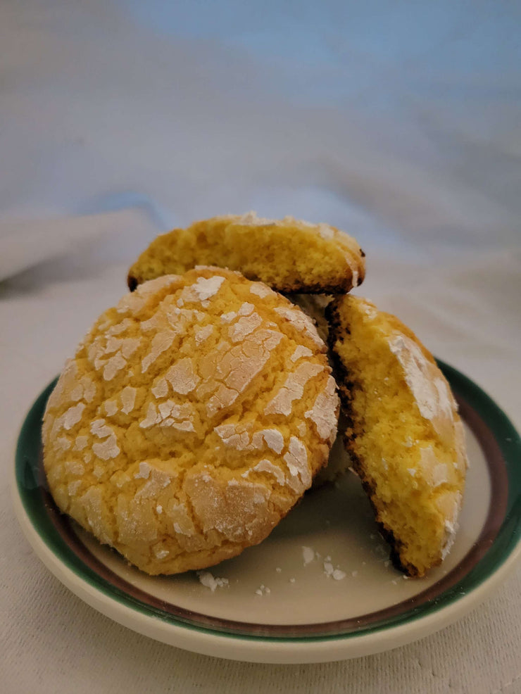 Lemon crinkle cookies